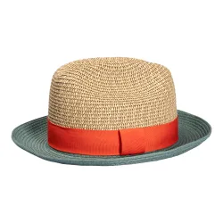 Sommerhut "Heidi" gruen orange