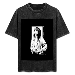 Patti Smith - Retro T-Shirt Big Size Crew Neck T-Shirt