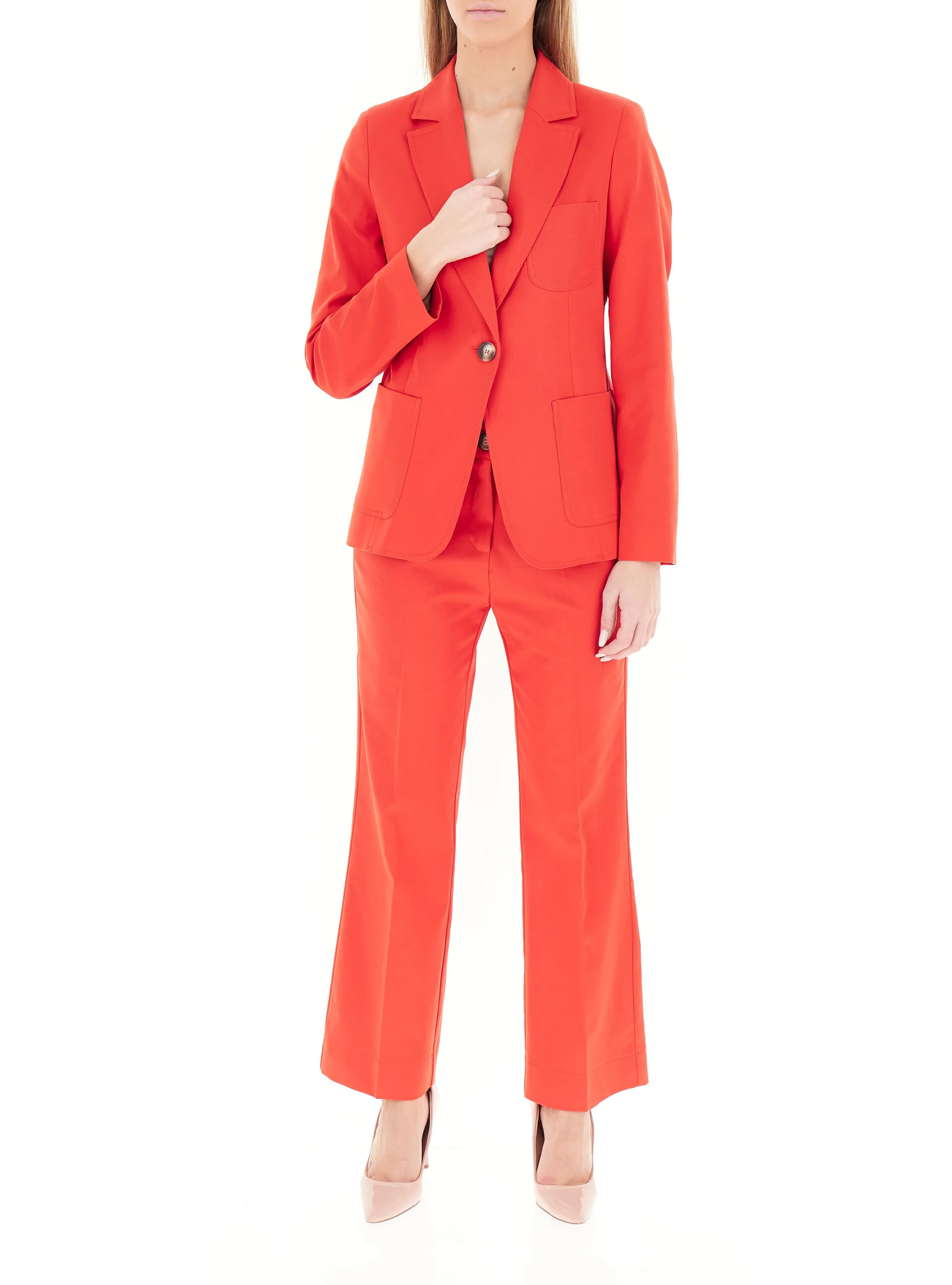 Tailleur monopetto ROSSO 06 - Diana Gallesi - FashionsVida