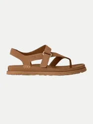 Sandale Goldengaze Toe Post Braun 37