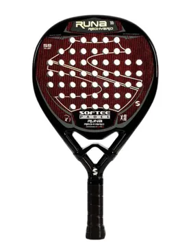 Runa 3d Hybrid Padel Racket Red One Size - Softee - FashionsVida