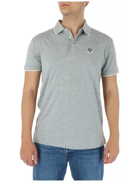 North Sails Herren Polo Grau 350479