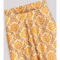 Pantalones anchos de mujer estampados de tiro alto y pernera ancha