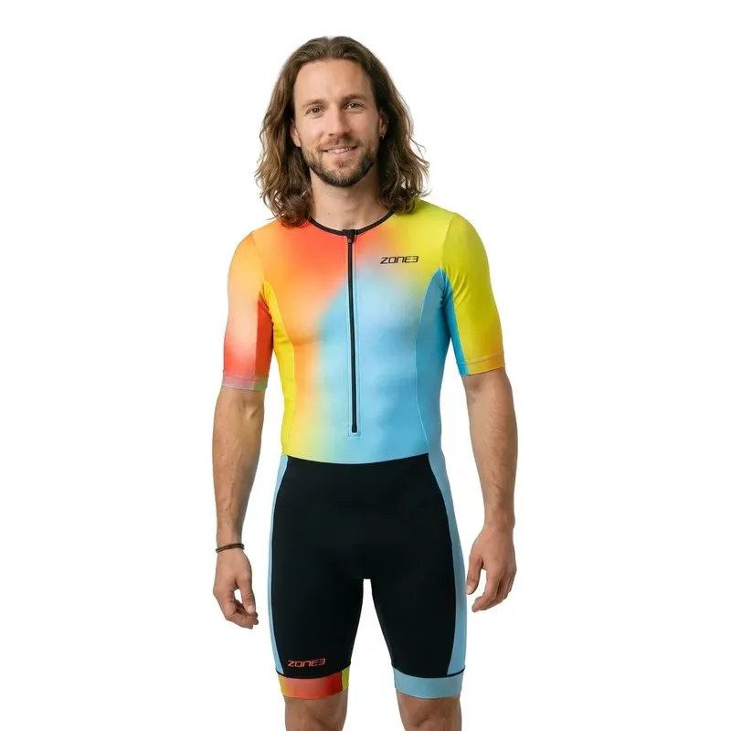 Trisuit A Maniche Corte Activate+ Neon / Black L