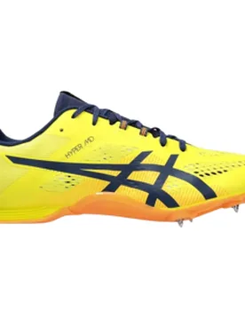 HYPER MD 8 Leichtathletik-Schuhe Unisex Bright Yellow/Blue Expans D (normal) 44,5 - Asics - FashionsVida