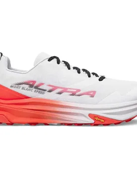 Mont Blanc Speed Trail Running Shoes White / Red UK 6.5 Women - Altra - FashionsVida