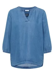 Denim Look Blouse female