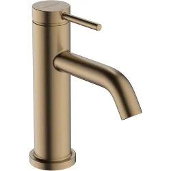 Grifo monomando para lavabo con vaciador automático y CoolStart Tecturis S 80
