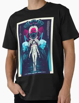 Amazing art work of Ghost In The Shell Anime T Shirt 0507 Cyberpunk Major Motoko Graphic Tee Y2K clothes All size Tops S-6XL - Aliexpress - FashionsVida