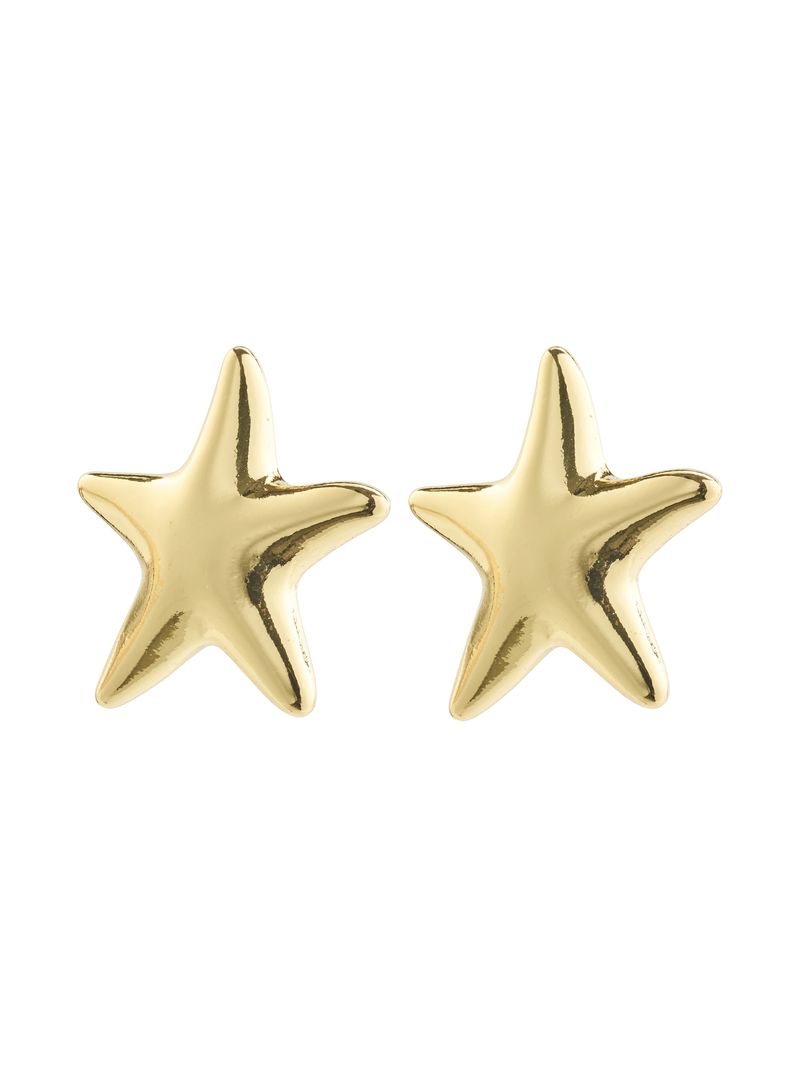 Pilgrim Pendientes 'Force' oro