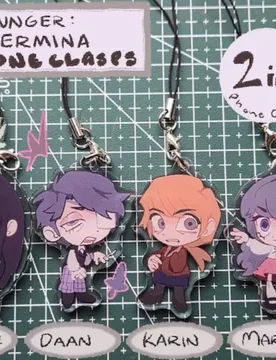 Fear and Hunger: Termina 2in Acrylic Phone Clasps keychain Marina, Karin, Daan, Samarie - Aliexpress - FashionsVida