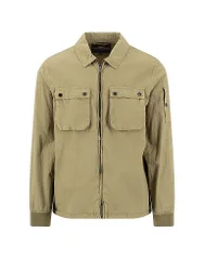 Overshirt olive S herren