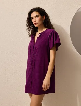Kaftán de mujer con detalles bordados - Énfasis - FashionsVida