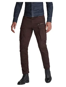 Pantaloni Rovic Zip 3d Straight Tapered Deep Brown 31 - G-Star - FashionsVida