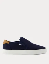 Canvas Pull-on Trainers Navy male
