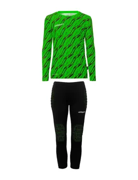 Torwart-Set mit langen Ärmeln für Kinder Progressive - Vert - male - Size: 8/10 ans