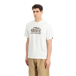 Industries T-shirt à Manches Courtes Humvee White S