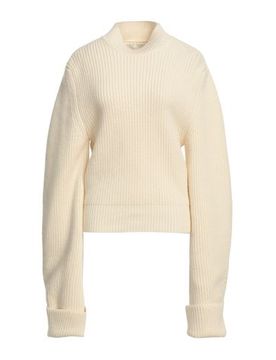 Rollkragenpullover Damen Cremeweiß 36 Damen