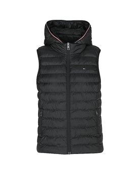 Steppgilet schwarz M damen