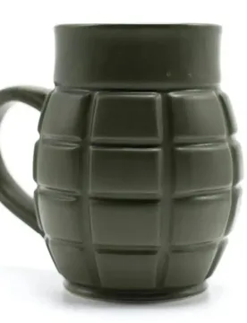 Tasse Grenade Coffee Mug oliv Default Title adult - Caliber Gourmet - FashionsVida
