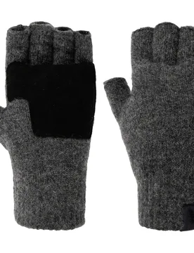 Banxs Fingerless Gloves by - anthracite - Herren - Size: S/M - Barts - FashionsVida