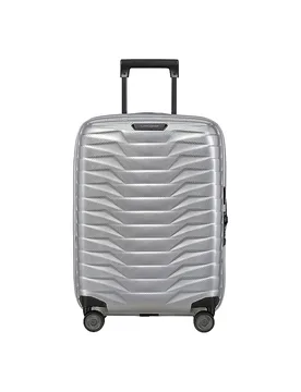 Bagaglio a mano Trolley PROXIS 55cm espandibile silver argento - Samsonite - FashionsVida