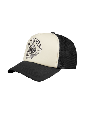 Cherry Trucker Cap - Yellow/Black