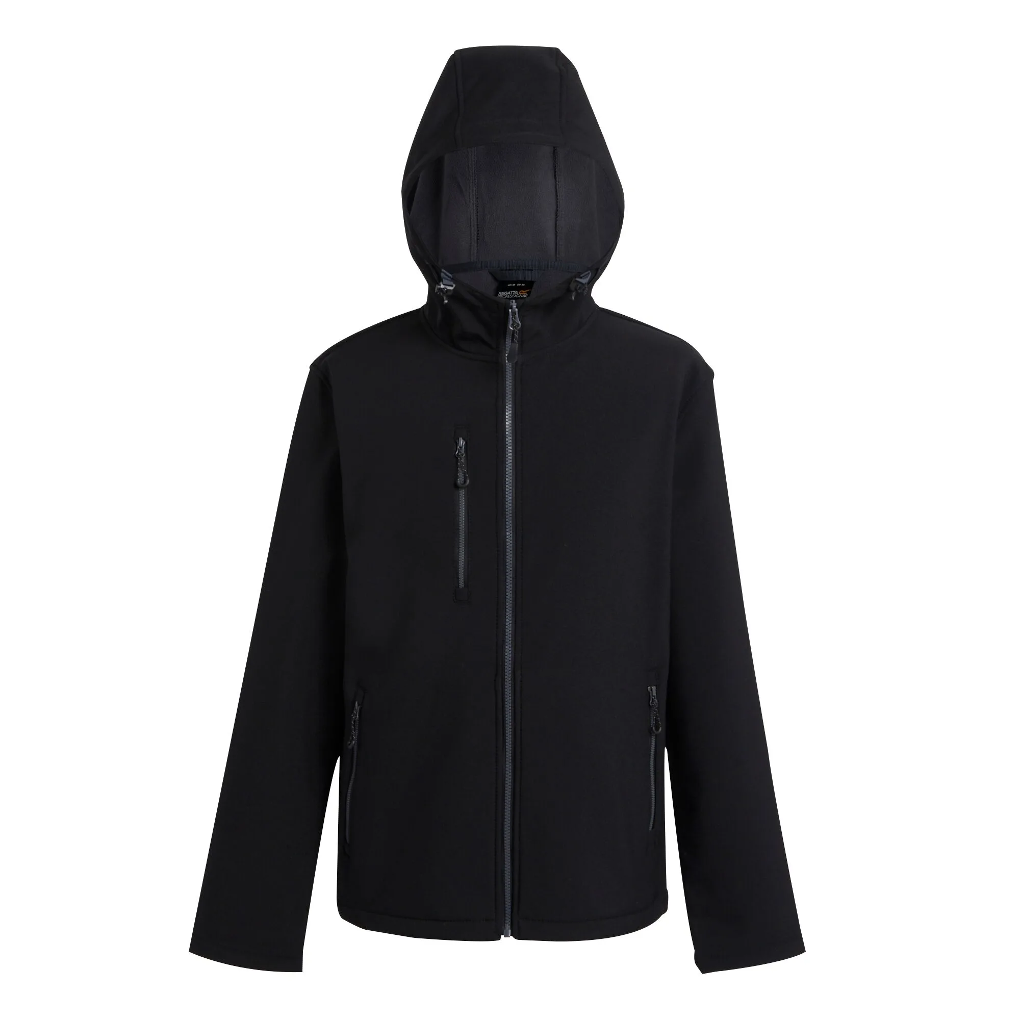 Mens Navigate 2 Layer Soft Shell Jacket (Black/seal Grey) - Size 4xl - Regatta - FashionsVida