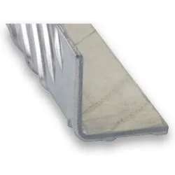 Perfil Ángulo Aluminio Bruto Ajedrez 1 m