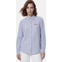 Camisa de mujer con cuello camisero