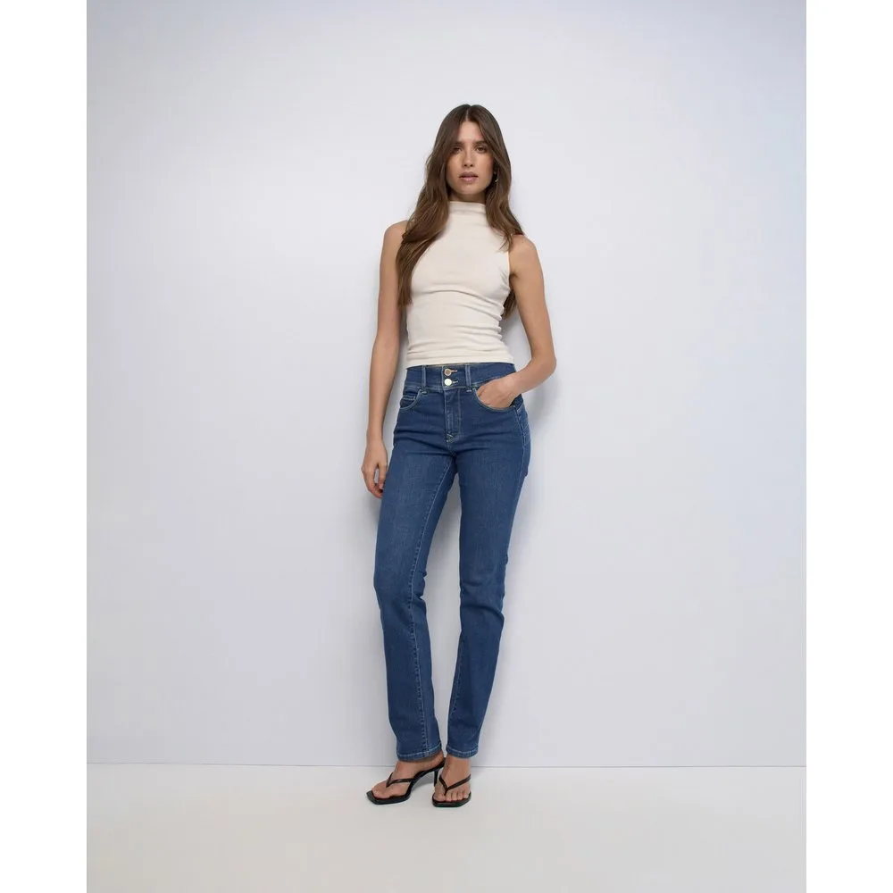 Vaqueros secret push in slim de mujer - Salsa Jeans - FashionsVida
