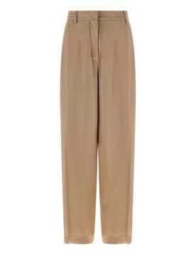 Pantaloni in raso liquido