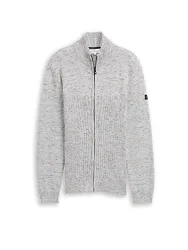 Chaqueta de felpa gris claro L