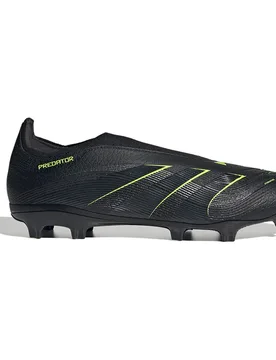Chaussures De Football Predator League Laceless Fg/mg Core Black / Carbon / Lucid Lemon EU 43 1/3 - Adidas - FashionsVida