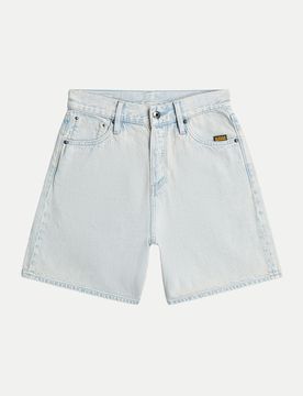 Relaxed Denim Shorts Blau 26
