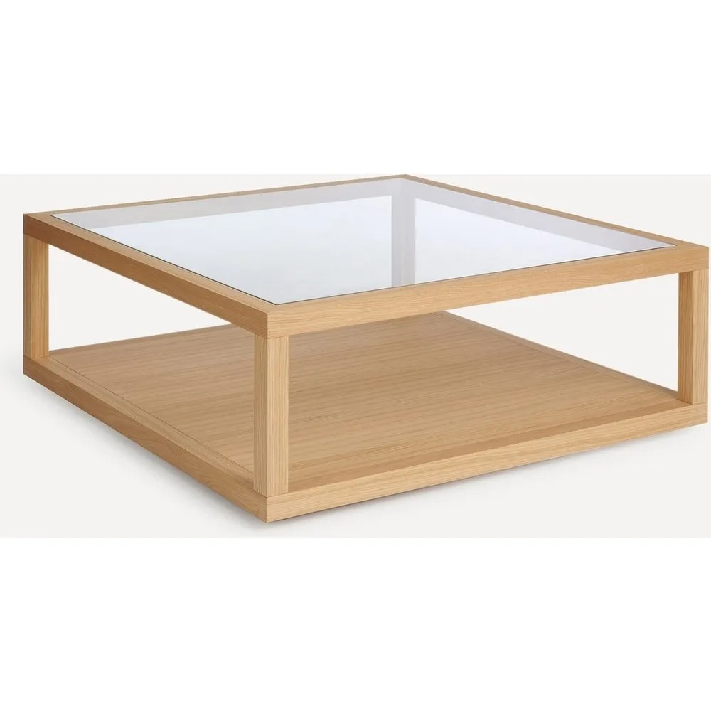 Mesa de centro cuadrada de madera de Sintra I - El Corte Inglés - FashionsVida