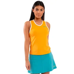 Pro Sleeveless T-shirt Mock Orange Degraded S