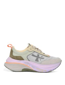 Sneakers Hill 7857 In Suede E Mesh
