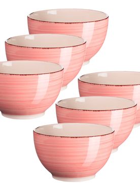 Müslischalen-Set, Steingut LUMACA