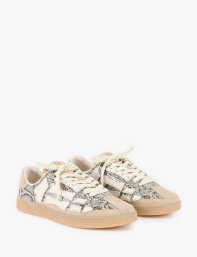 Baskets Snake Pacific Bones en cuir