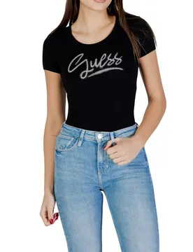 Guess Damen T-Shirt Schwarz 504170