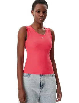 Damen Tank-Tops Fuchsinrot 513354