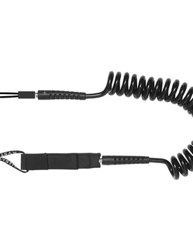 Leash De Surf Wing Boardleash Waist Black One Size unisex - Mystic - FashionsVida