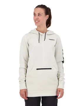Sweat-shirt à Zip Oak Long Stout White Heather L - Burton - FashionsVida