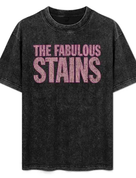 The Fabulous Stains 1982 T-Shirt Basic Casual Wear Short Sleeve Top - Aliexpress - FashionsVida