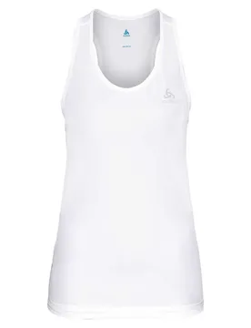 Essential Sleeveless T-shirt White XL Women - Odlo - FashionsVida