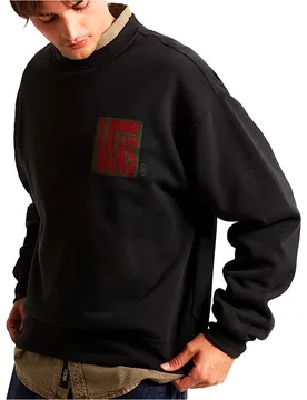 Stretch stack crackle sudadera hombre Negro (L) - Vans - FashionsVida