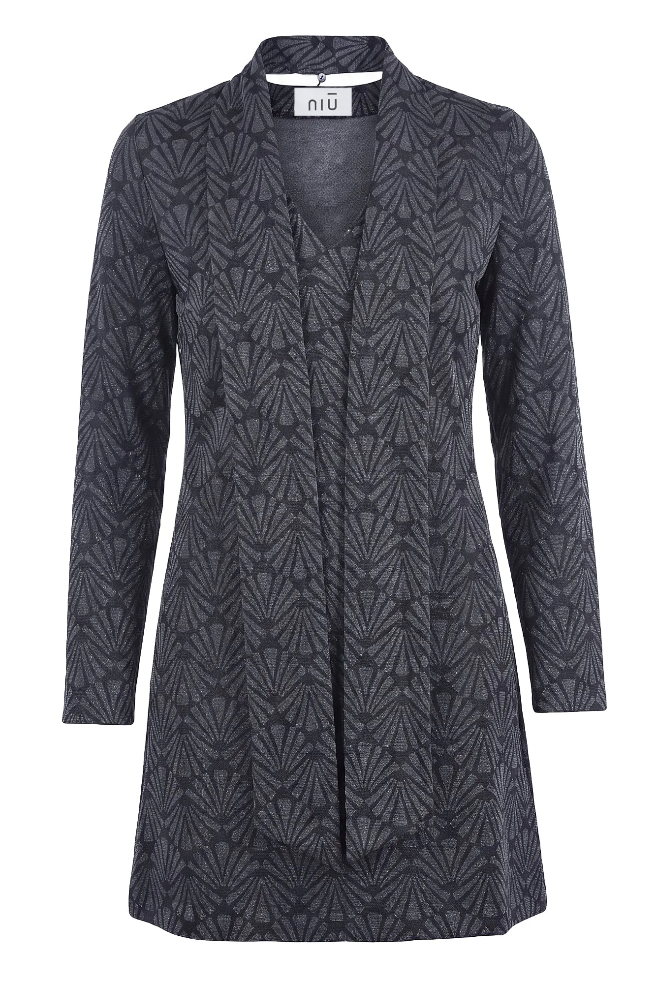 Abito - 480628 - Nero/Antracite - Niu - FashionsVida