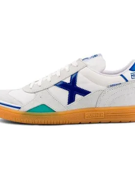 Chaussures De Futsal Gresca White EU 44 - MUNICH - FashionsVida