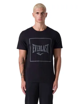 T-shirt à Manches Courtes Regular Fit Black S - Everlast - FashionsVida